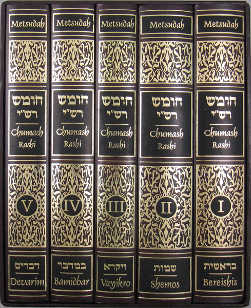 Metsudah Chumash Student Edition Slipcased Set