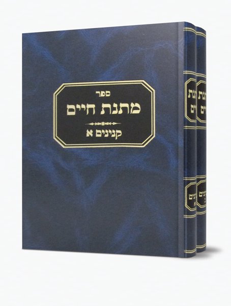 Matnas Chaim: Kinyanim 2 Volume Set