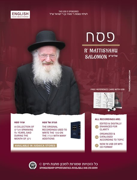 Rav Mattisyahu Salomon Vaadim - Pesach USB